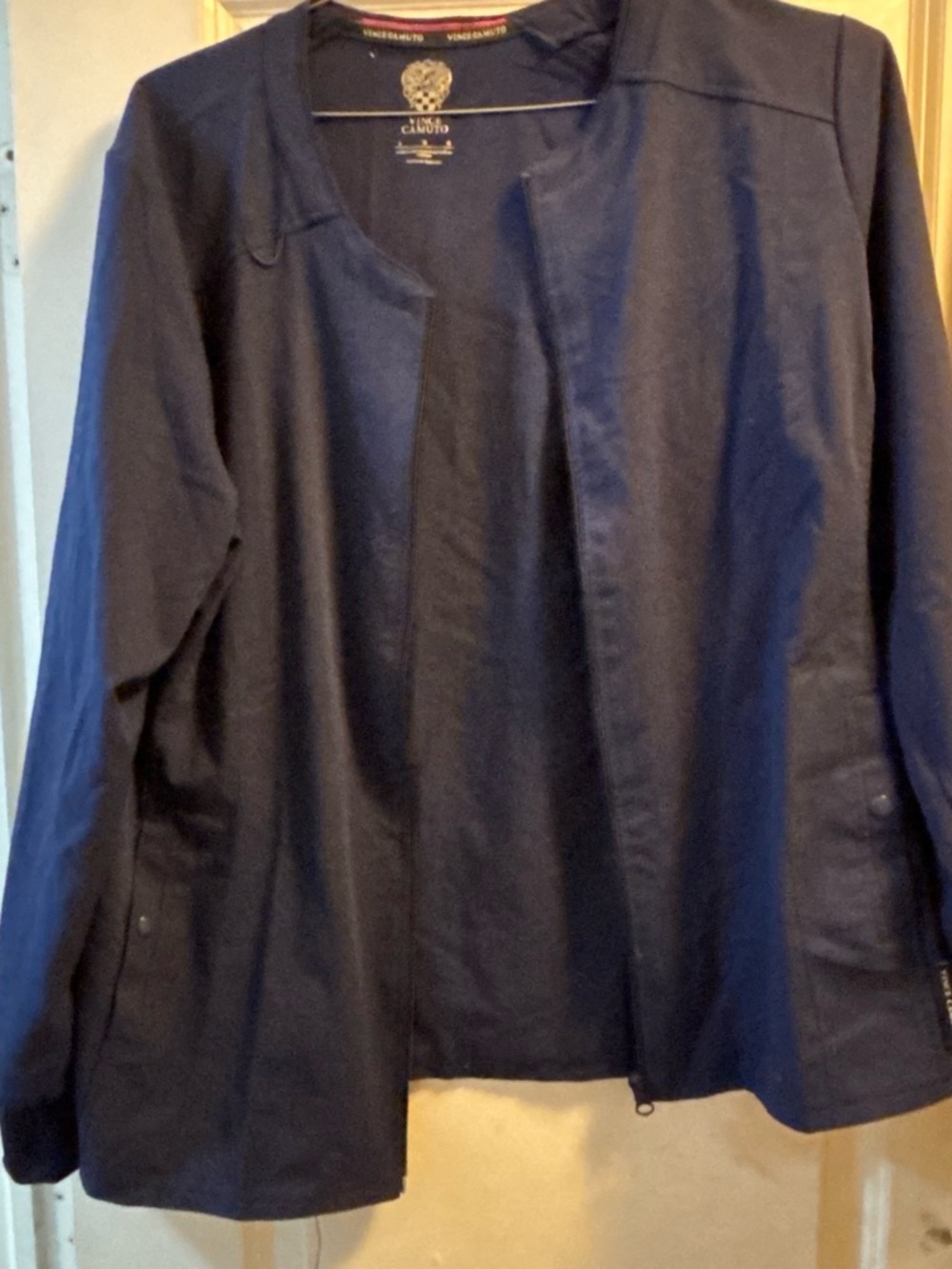 Caslon Open Front Navy Jacket